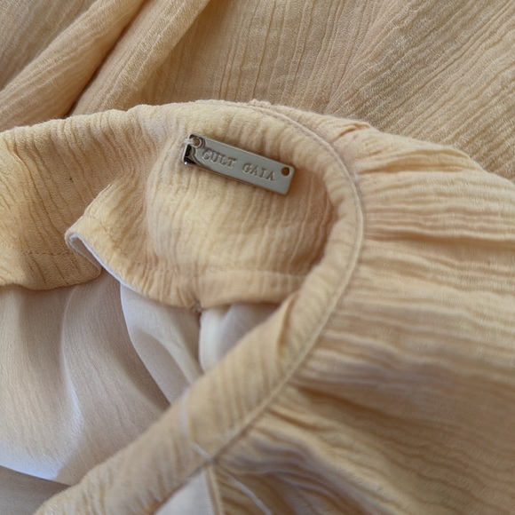 Cult Gaia Yellow Midi - Picture 5 of 5